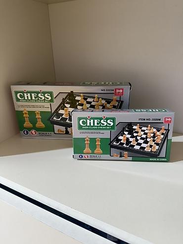 chess: Məhsul: Maqnitli stolüstü oyun dəstləri Seçim 1 – MAGNETSPEL 3-in-1 — 2