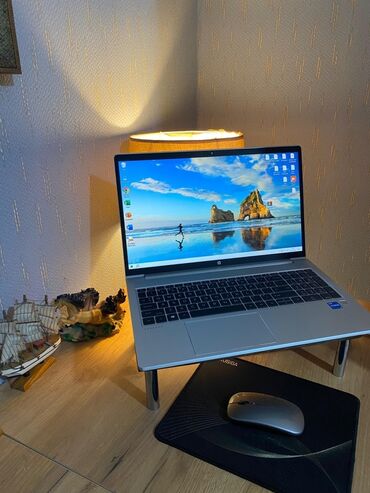 HP: HP ProBook noutbuk - Ekran: 15.6" geniş ekran, nazik çərçivə, parlaq — 6