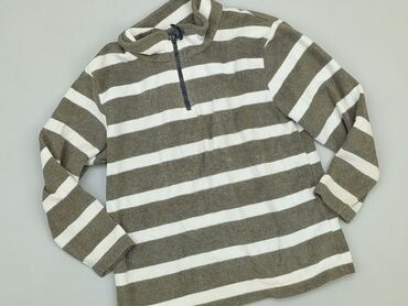 bluzka z rękawem falbanką: Sweatshirt, Next, 9 years, 128-134 cm, condition - Very good