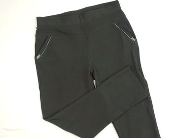 Material trousers for women, size 2XL (EU 44)
