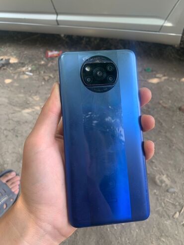 переходник для наушников айфон: Poco X3 Pro, Колдонулган, 256 ГБ, түсү - Көк, 2 SIM