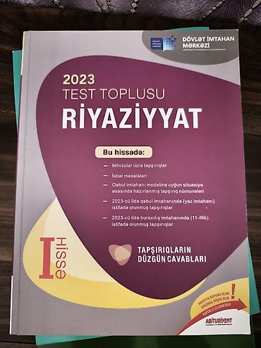 tar satışı: Riyaziyyat 11-ci sinif, 2023 il — 1