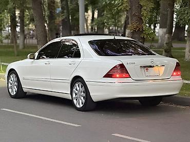 Транспорт: Mercedes-Benz S-Class: 2003 г., 5 л, Автомат, Бензин, Седан — 2