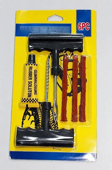 stalak za felne: SET ZA KRPLJENJE GUMA - ALAT ZA REPARACIJU GUMA NOVO | Praktičan set — 2