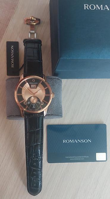 romanson saat: Yeni, Qol saatı, Romanson, rəng - Qızılı — 2
