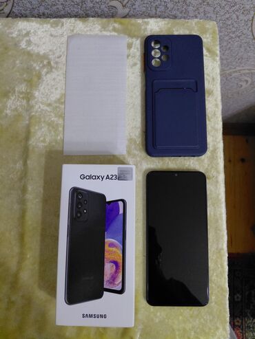 Perodua: Samsung Galaxy A23, 128 ГБ, цвет - Черный, Две SIM карты