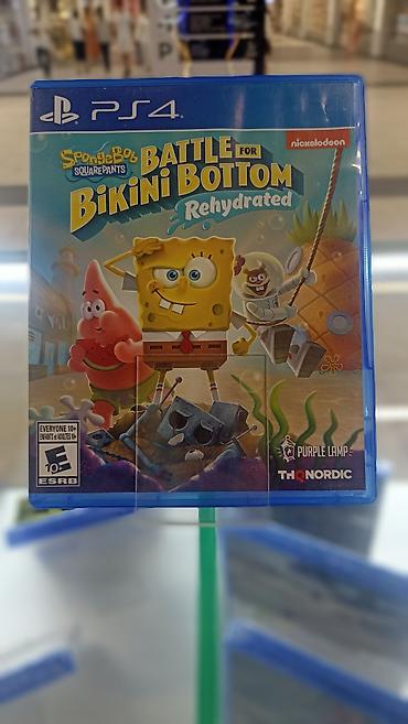 stick game: Sponge Bob battle for Bikini Bottom rehydrated — 1