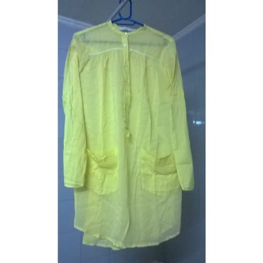 Πουκαμίσα κιτρινοπράσινη Zara Basic μέγεθος SΜεταχειρισμένη σε πολύ
