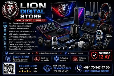 Настольные ПК и комплектующие: LION DIGITAL STORE – Elektronika və Texnologiya Məhsul — 1