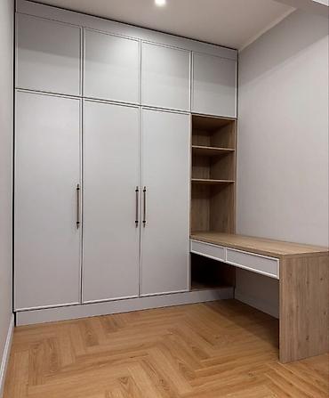 Шифоньеры, шкафы для одежды: Шифоньер, шкаф для одежды, Угловой, ЛДСП — 1