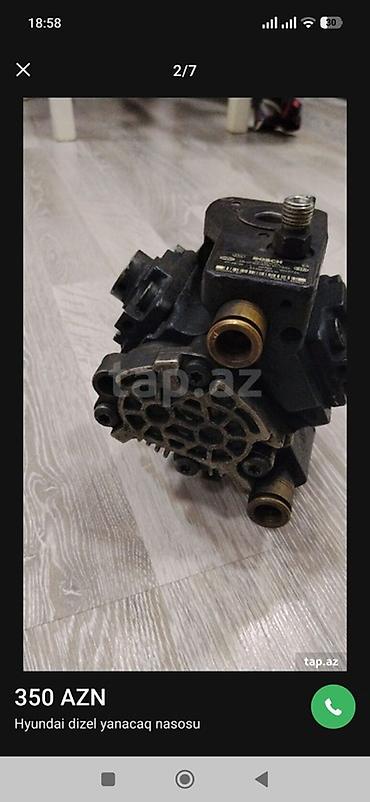 Топливные системы: Hyundai/Kia dizel yanacaq nasosu – BOSCH - Brend/model: BOSCH yüksək — 1