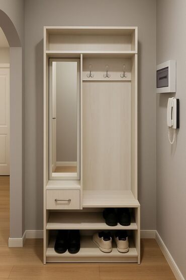 Dolablar: Yeni, Açılan, Düz dolab, Dəhliz dolabı — 12