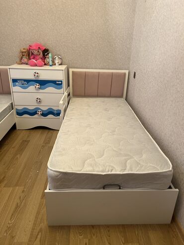 румынская мебель бу: Новый, Односпальная кровать, Без подьемного механизма, С матрасом, Без выдвижных ящиков, Азербайджан