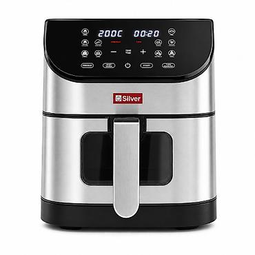 Mətbəx texnikası: №: 437 Məhsulun adı: Aerofritür Silver SL-9015, 9 l, 2000 W — 2