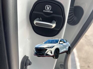 фит фартук: Накладки на петли дверей CHANGAN x5 plus (комплект 4 шт.) -