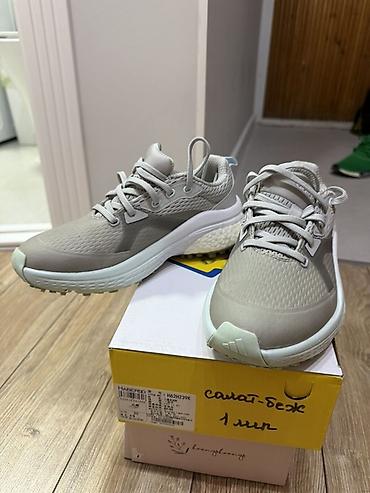 ник: Кроссовки, 37.5, Adidas, Б/у, цвет - Белый, Самовывоз — 10