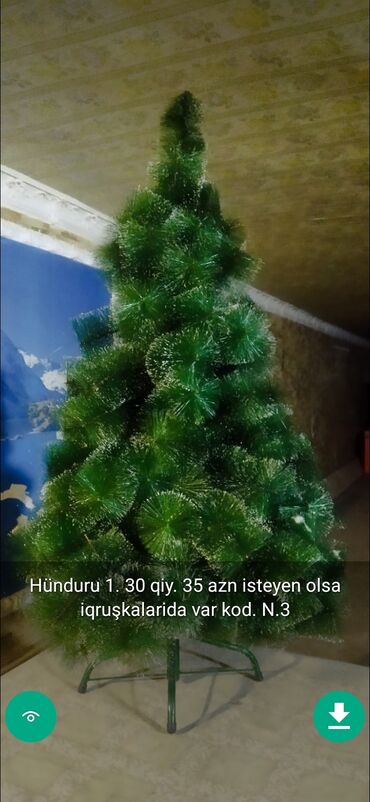 Yeni il ağacları: Yolkalar şaxda baba sekillerde qiymət məlumat qeyd olunub unvan Gence -da lalafo.az — 20 Yeni il ağacları: Yolkalar şaxda baba sekillerde qiymət məlumat qeyd olunub unvan Gence — 20