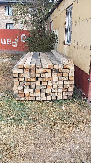 Брус: Брус строительный сухой, один раз использованные размер 10×12 — 4