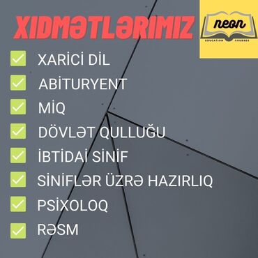 neon stekanlar v Azərbaycan | STƏKANLAR: Repetitor | Mental arifmetika, Riyaziyyat, Biologiya | İmtahanlara hazırlıq, Abituriyent hazırlığı
