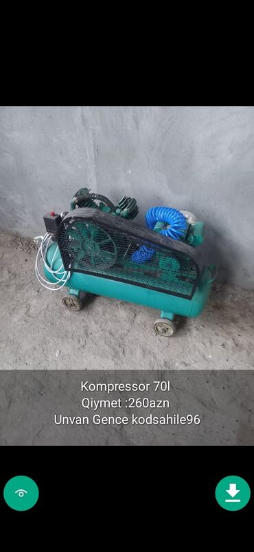 Avtomobil kompressorları və nasosları: Hava Kompresoru su kompresoru Şekillerde qiymətlər məlumatlar unvan — 12