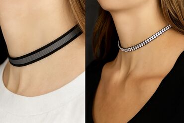 шикарный золотые комплекты с бриллиантами: ✨Стильный чокер Fashion Jewelry ✨ Современная элегантность в двух