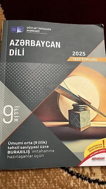 Testlər: Məhsul: “Azərbaycan dili – 2025 Test Toplusu” Nəşriyyat/İnstitut — 1