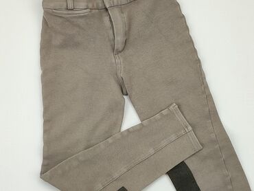 długie jeansy: Spodnie jeansowe, 10 lat, 134/140, stan - Dobry