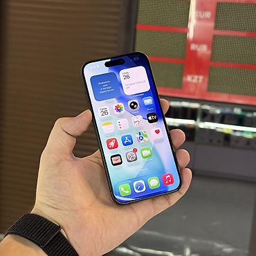 iphone 15 512: IPhone 15 Pro, Б/у, 256 ГБ, Black Titanium, Защитное стекло, 86 % — 8