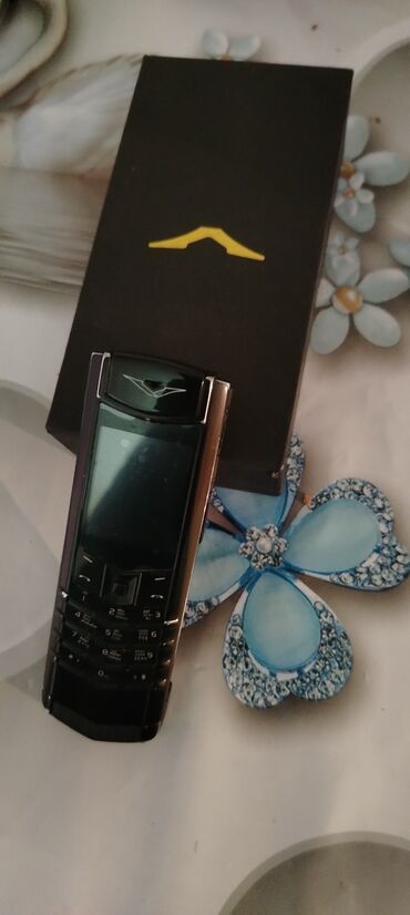dubaydan telefon: Vertu Aster, rəng - Qara