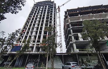 flat osh: 3 комнаты, 124 м², Азия Молл Элитка, 14 этаж, ПСО (под самоотделку) — 6