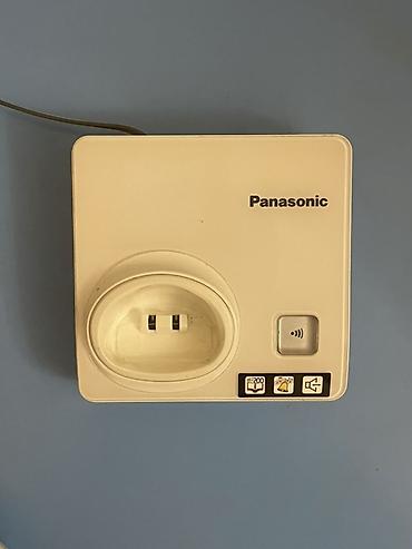 panasonik telefon: Panasonic DECT simsiz ev telefonu və baza stansiyası Xüsusiyyətlər: - — 3