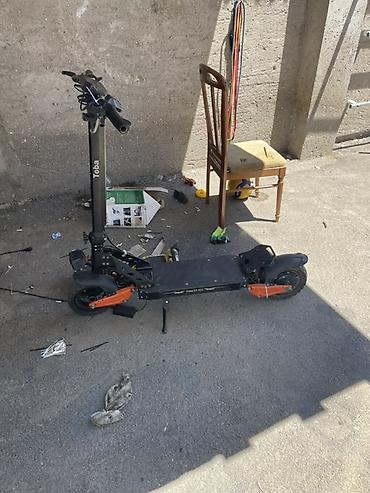 samokat az: Elektrik skuter – Toba ST-911 Az işlənmiş!!! - Güclü ikiqat — 3