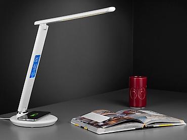 kartink: Desk lamp TRACER LUXIA LCD Wireless Charger 46763 🟢 Rəsmi iş yeri — 1