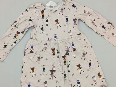 sukienka rękaw 3 4: Dress, H&M, 3-4 years, 98-104 cm, condition - Very good