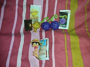 Статуэткалар: Коллаборация One piece & Kinder joy! вкладыши имеются, состояние — 1