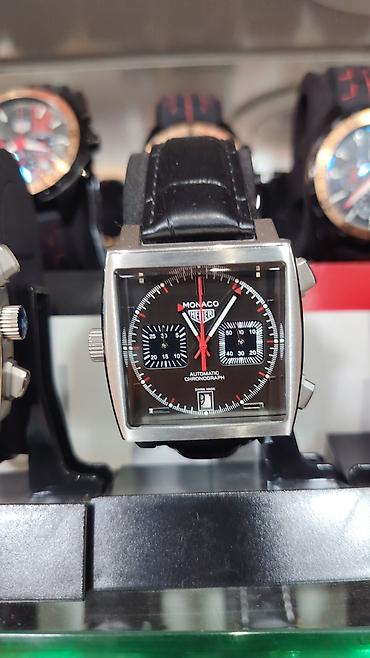 Aksesuarlar: TAG Heuer Monaco avtomatik qol saatı - Korpus: kvadrat formalı — 9