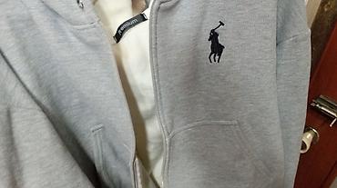 полу замки: Мужская толстовка, S, Polo Ralph Lauren, Новый, цвет - Серый — 2