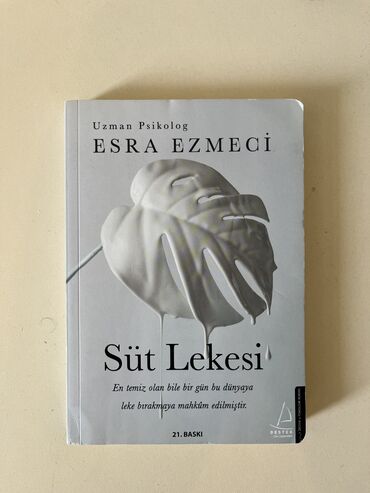 guven edebiyyat kitabi pdf: Müəllif: Esra Ezmeci
Kitabın adı: Süt Lekesi
Kitabın vəziyyəti: Yaxşı