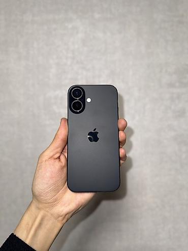 Apple iPhone: IPhone 16, Б/у, 128 ГБ, Jet Black, 99 % — 2