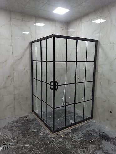 Duş kabinaları, arakəsmələr: Yeni Arakəsmə, Künc üçün, Ödənişli çatdırılma — 11