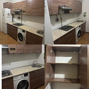mebek: Metbex mebeli 380azn ölçü 3.45sm üstünde moyka ve asperator verilir — 1
