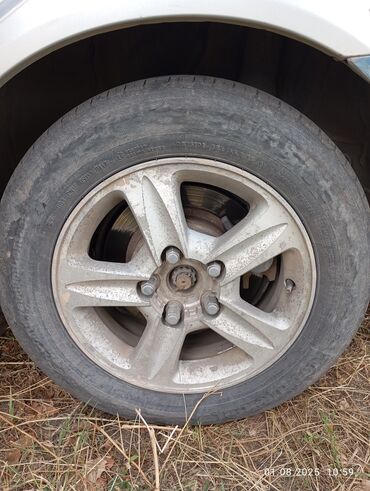 купить диски r16 4x114.3: Дөңгөлөктөр монтажда 195 / 55 / R 15, All-season, 1 даана, Жеңил унаалар, Куйма, тешиктери - 5