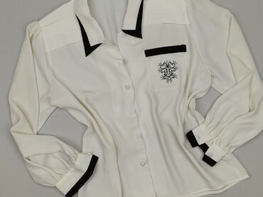 koszula z żabotem reserved: Women's blouse, size L