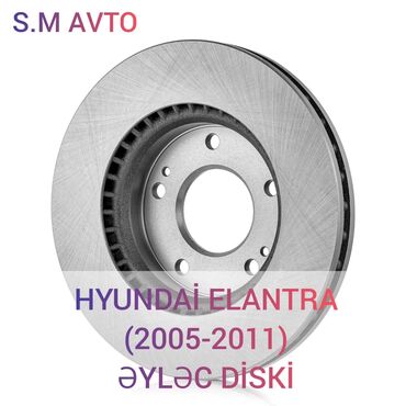 Əyləc diskləri: Ön, Hyundai ELANTRA 2011 il, Yeni