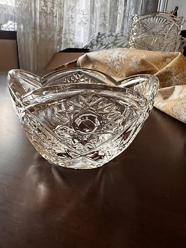 Наборы посуды: Различные наборы из гранёного хрусталя (ручная алмазная грань) — 11