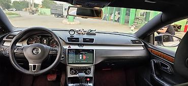 passat 2002: Volkswagen Passat CC, ağ rəng, kupeli-sedan gövdə. - Qara panoramik — 6