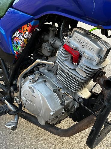 motosiklet elektrikli: Haojue - klasik, 130 sm3, 2017 il, 22650 km — 6