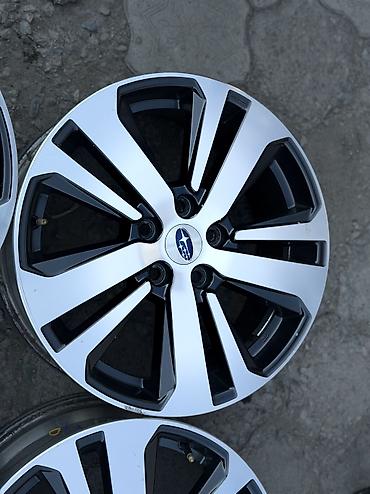 subaru r18: Литые Диски R 18 Subaru, Комплект, отверстий - 5, Б/у — 9
