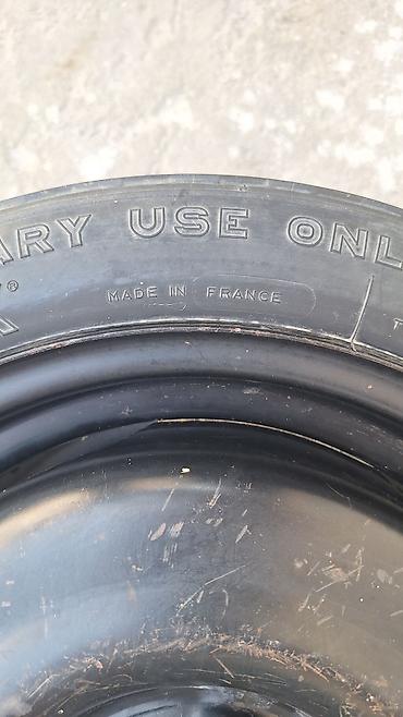 шины 225 70 15 с: Докатка Michelin на стальном диске - Размер шины: T115/70 R15 — 4