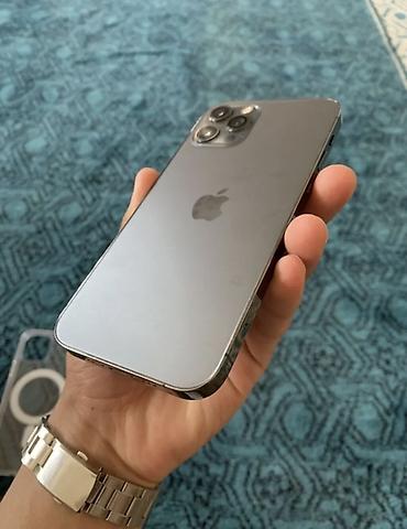 айфон 12 промах: IPhone (линейка Pro), цвет серебристый/серый, корпус со строгими — 1